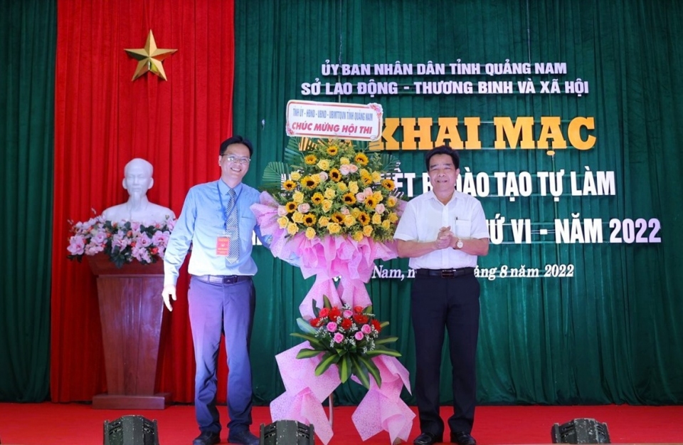16 thiết bị tham gia Hội thi thiết bị đào tạo tự làm tỉnh Quảng Nam