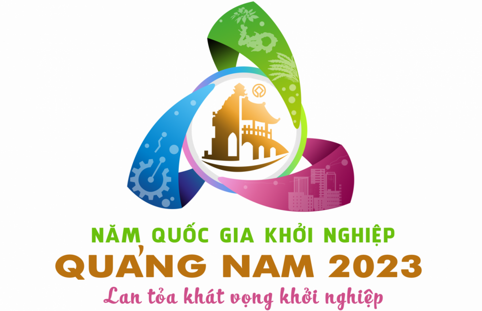 Thống nhất nội dung logo Năm quốc gia khởi nghiệp - Quảng Nam 2023